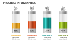 Progress Infographics - Slide 3