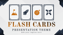 Flashcards Presentation Theme - Slide 1