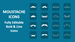 Moustache Icons - Slide 1