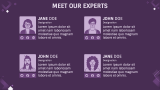 Minimal Purple Presentation - Slide 8