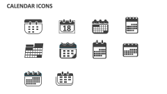 Calendar Icons - Slide 1