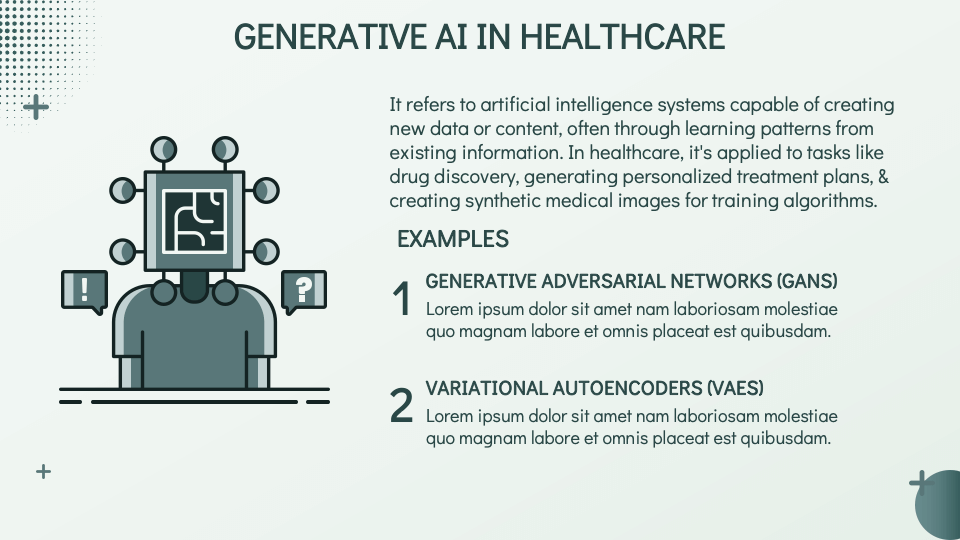 Generative AI in Healthcare Template for Google Slides and PowerPoint ...