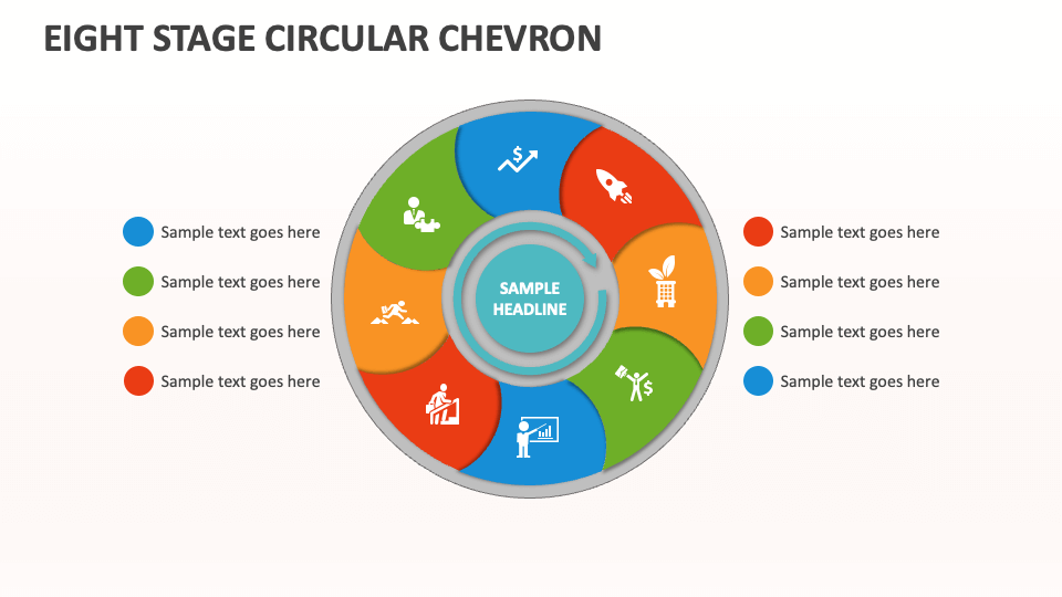 Eight Stage Circular Chevron - Slide 1