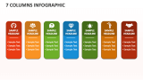 7 Columns Infographic - Slide 1