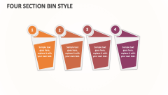 Four Section Bin Style - Slide 1