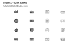 Digital Timer Icons - Slide 2