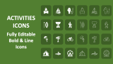 Activities Icons - Slide 1