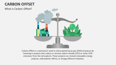 What is Carbon Offset? - Slide 1