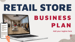 Retail Store Business Plan - Slide 1