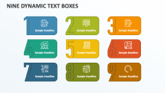 Nine Dynamic Text Boxes - Slide 1