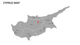 Cyprus Map - Slide 3