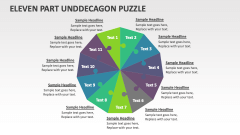Eleven Part Unddecagon Puzzle - Slide 1