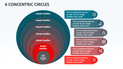 6 Concentric Circles - Slide 1