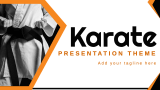 Karate Presentation Theme - Slide 1