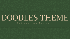 Doodles Presentation Theme - Slide 1