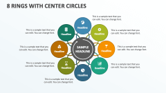 8 Rings with Center Circles - Slide 1