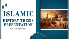 Islamic History Thesis Presentation - Slide 1