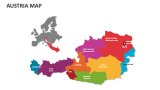Austria Map - Slide 3
