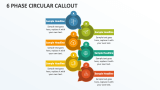 6 Phase Circular Callout - Slide 1