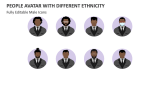 People Avatar with Different Ethnicity - Slide 3