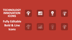 Technology Innovation Icons - Slide 1