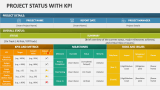 Project Status with KPI - Slide 2