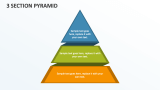 3 Section Pyramid - Slide 1