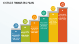 6 Stage Progress Plan - Slide 1