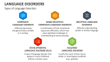 Types of Language Disorders - Slide 3