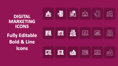 Digital Marketing Icons - Slide 1