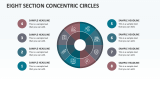 Eight Section Concentric Circles - Slide 1