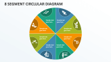 8 Segment Circlular Diagram - Slide 1