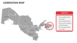 Uzbekistan Map - Slide 6
