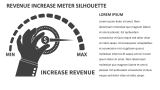 Revenue Increase Meter Silhouette - Slide 2