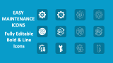 Easy Maintenance Icons - Slide 1
