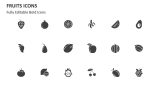 Fruits Icons - Slide 2