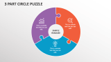3 Part Circle Puzzle - Slide 1