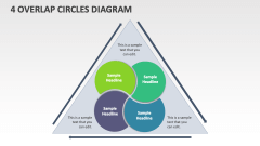 4 Overlap Circles Diagram - Slide 1