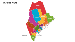 Maine Map - Slide 1