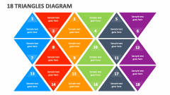 18 Triangles Diagram - Slide 1