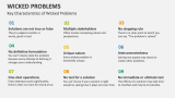 Key Characteristics of Wicked Problems - Slide 3