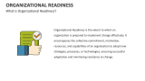What is Organizational Readiness? - Slide 2