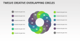 Twelve Creative Overlapping Circles - Slide 1