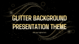 Glitter Background Theme - Slide 1
