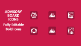 Advisory Board Icons - Slide 1