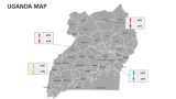 Uganda Map - Slide 8