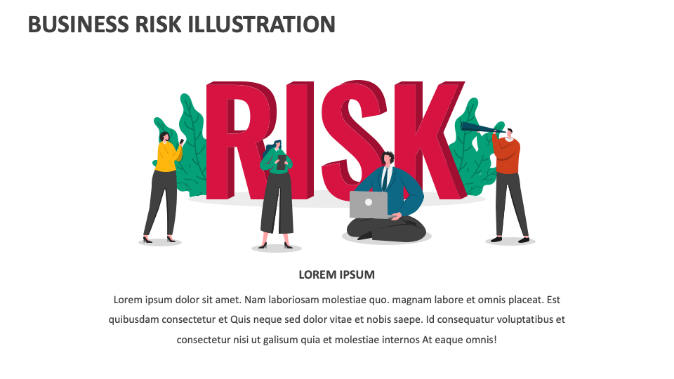 Business Risk Illustration Template for Google Slides and PowerPoint ...