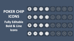 Poker Chip Icons - Slide 1