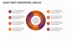 Eight Part Concentric Circles - Slide 1