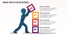 Man with Four Boxes - Slide 1